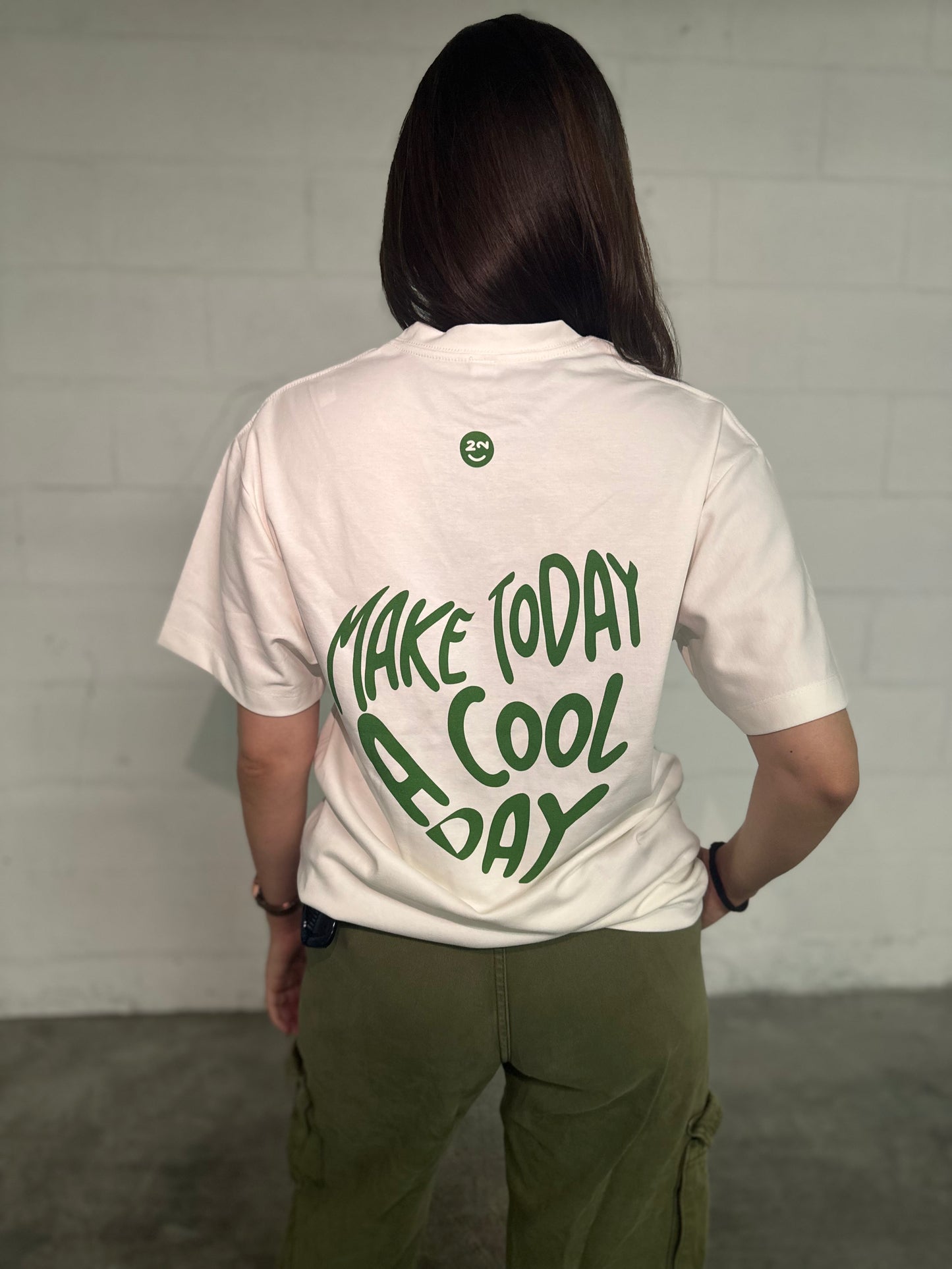 MAKE TODAY A COOL DAY T-SHIRT - WHITE