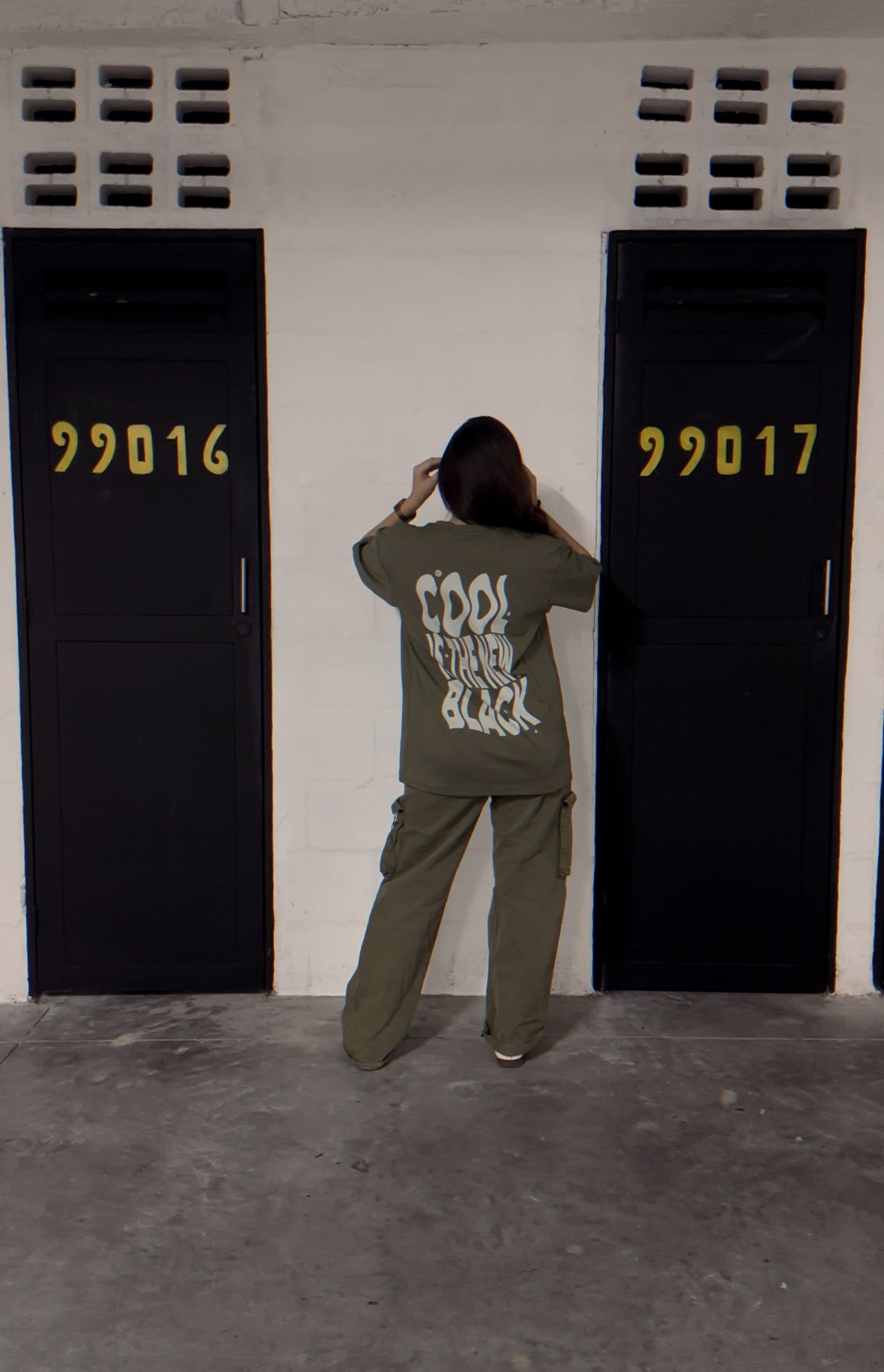 COOL IS THE NEW BLACK T-SHIRT - GREEN
